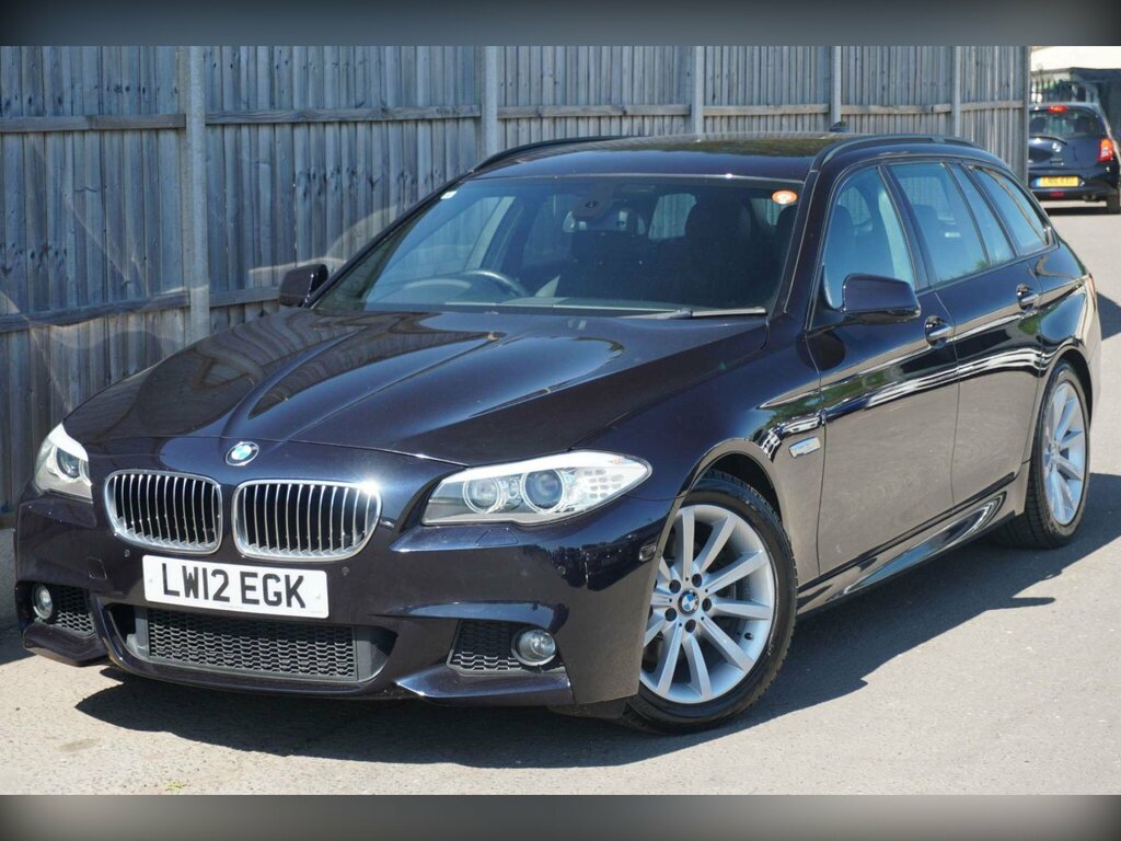 BMW 5 Series 2012 12 3.0 Blue #1