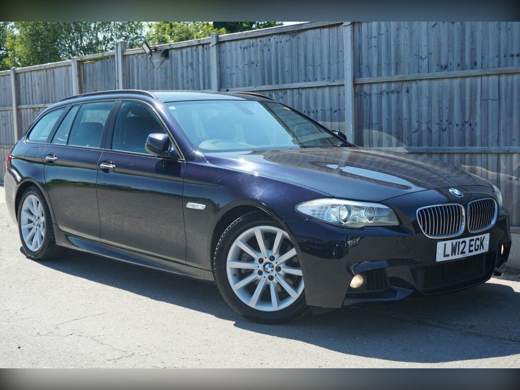 BMW 5 Series 2012 12 3.0 Blue #16