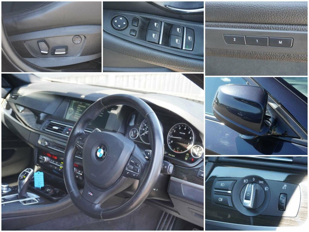 BMW 5 Series 2012 12 3.0 Blue #6