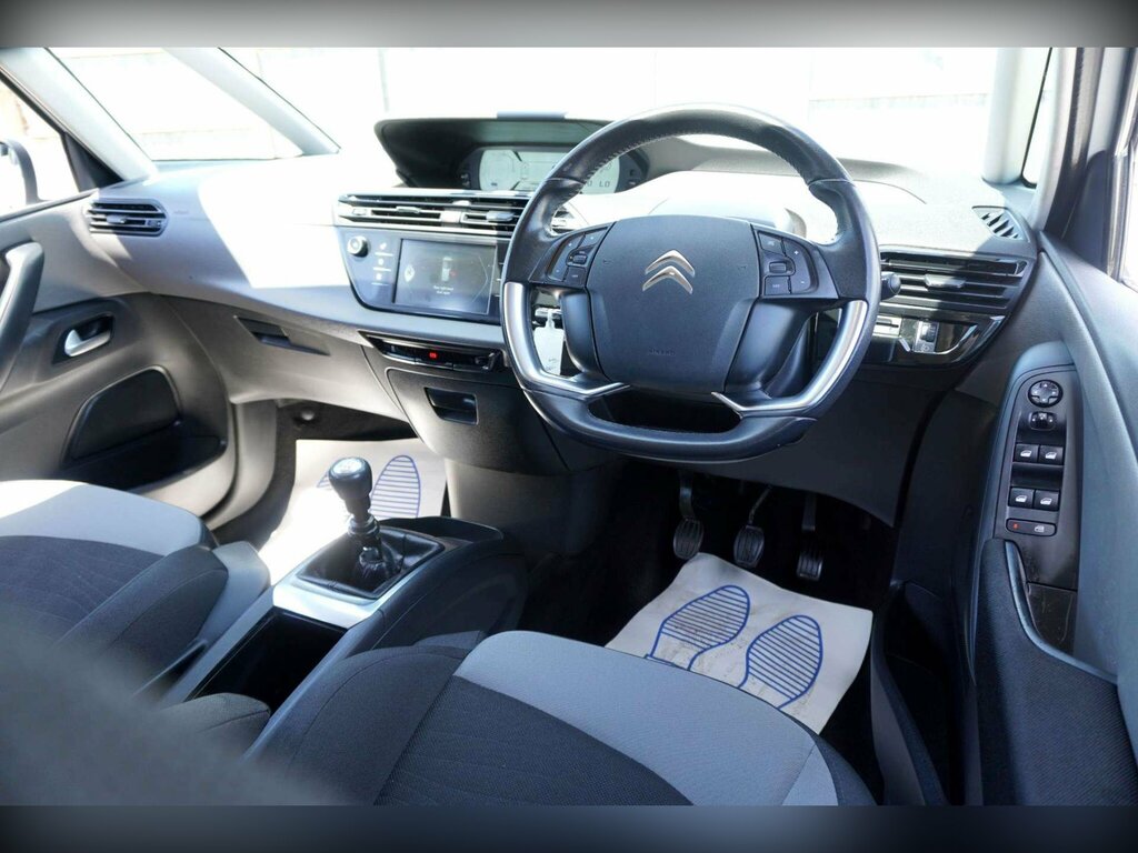 Citroen C4 Picasso 1.6 Bluehdi Vtr Euro 6 Ss White #2