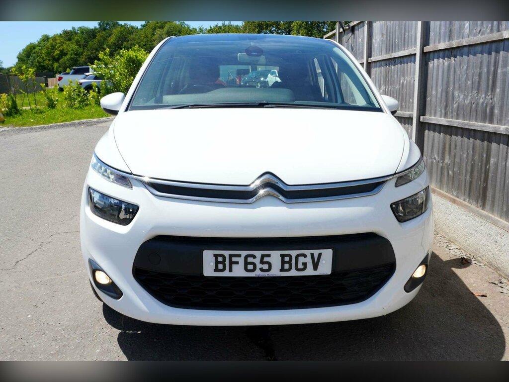 Citroen C4 Picasso 1.6 Bluehdi Vtr Euro 6 Ss White #4