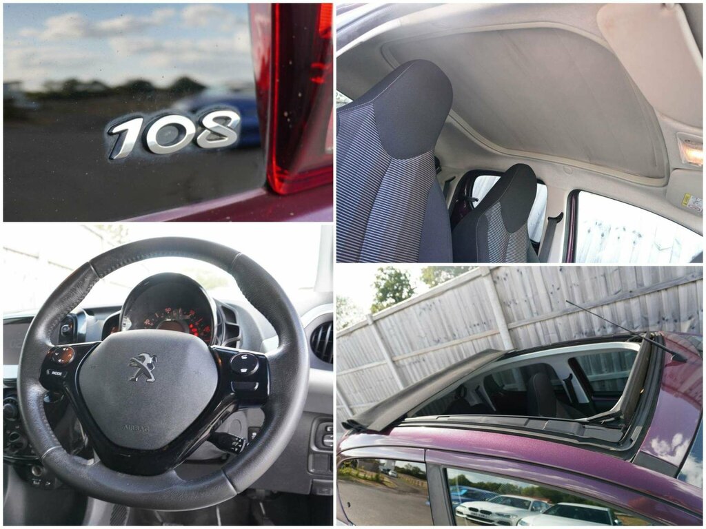 Peugeot 108 2014 64 Active Black #6