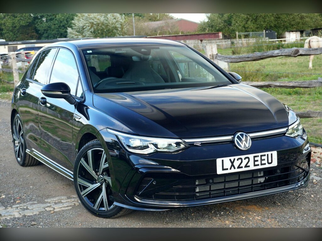 Volkswagen Golf 1.5 Etsi Mhev R-line Hatchback Hybrid D Black