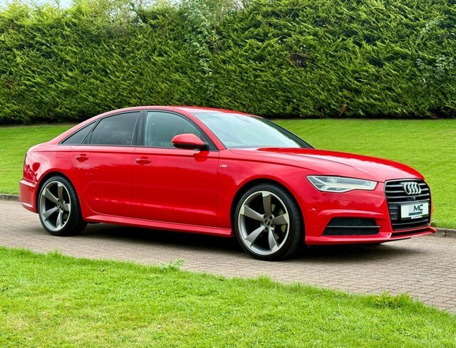Audi A6 Saloon 2.0 Tdi Ultra Black Red #5
