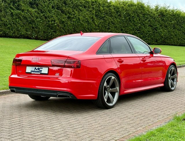 Audi A6 Saloon 2.0 Tdi Ultra Black Red #3