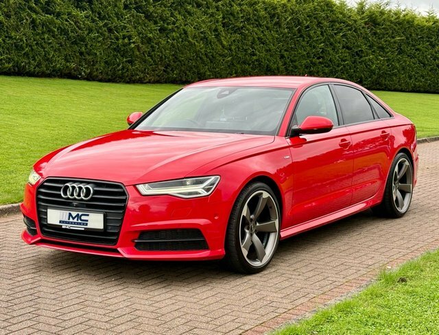 Audi A6 Saloon 2.0 Tdi Ultra Black Red #2