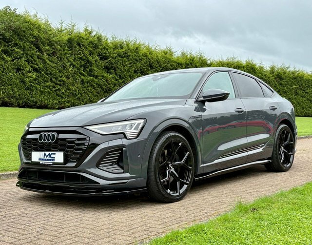 Audi Q8 e tron 55 S Line Sportback Grey #2