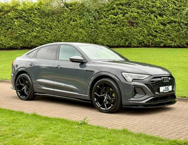 Audi Q8 e tron 55 S Line Sportback Grey #4