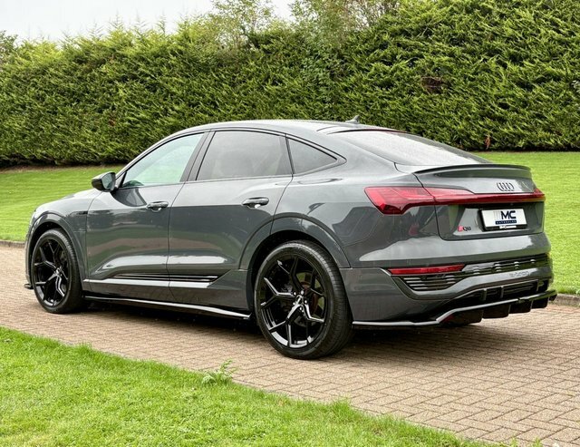 Audi Q8 e tron 55 S Line Sportback Grey #6