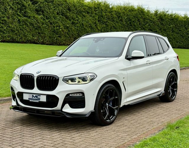 BMW X3 3.0 30D M Sport White #2