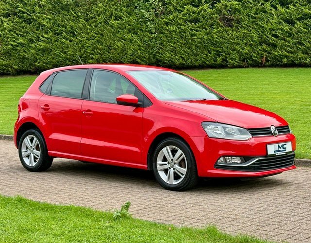 Volkswagen Polo 1.4 Tdi Bluemotion Tech PJ16WMO Red #5