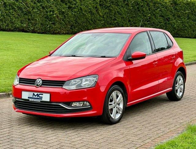 Volkswagen Polo 1.4 Tdi Bluemotion Tech PJ16WMO Red #2