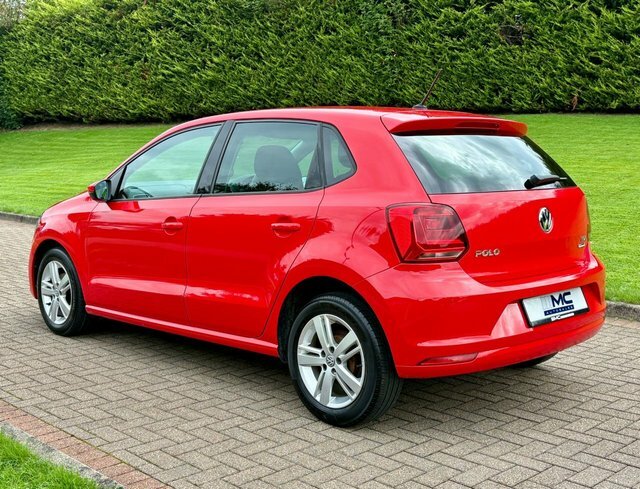 Volkswagen Polo 1.4 Tdi Bluemotion Tech PJ16WMO Red #4