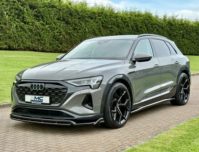 Audi Q8 e tron 50 Sport Suv Grey