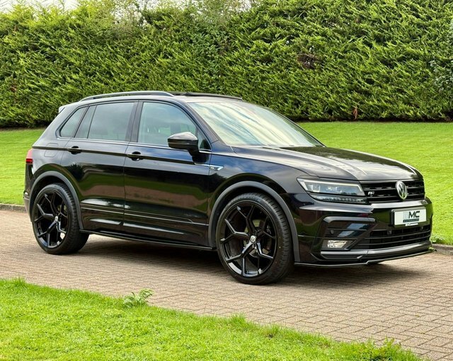 Volkswagen Tiguan 2.0 Tdi R-line Suv Black #5
