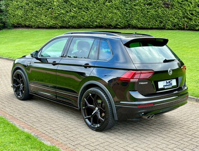 Volkswagen Tiguan 2.0 Tdi R-line Suv Black #6