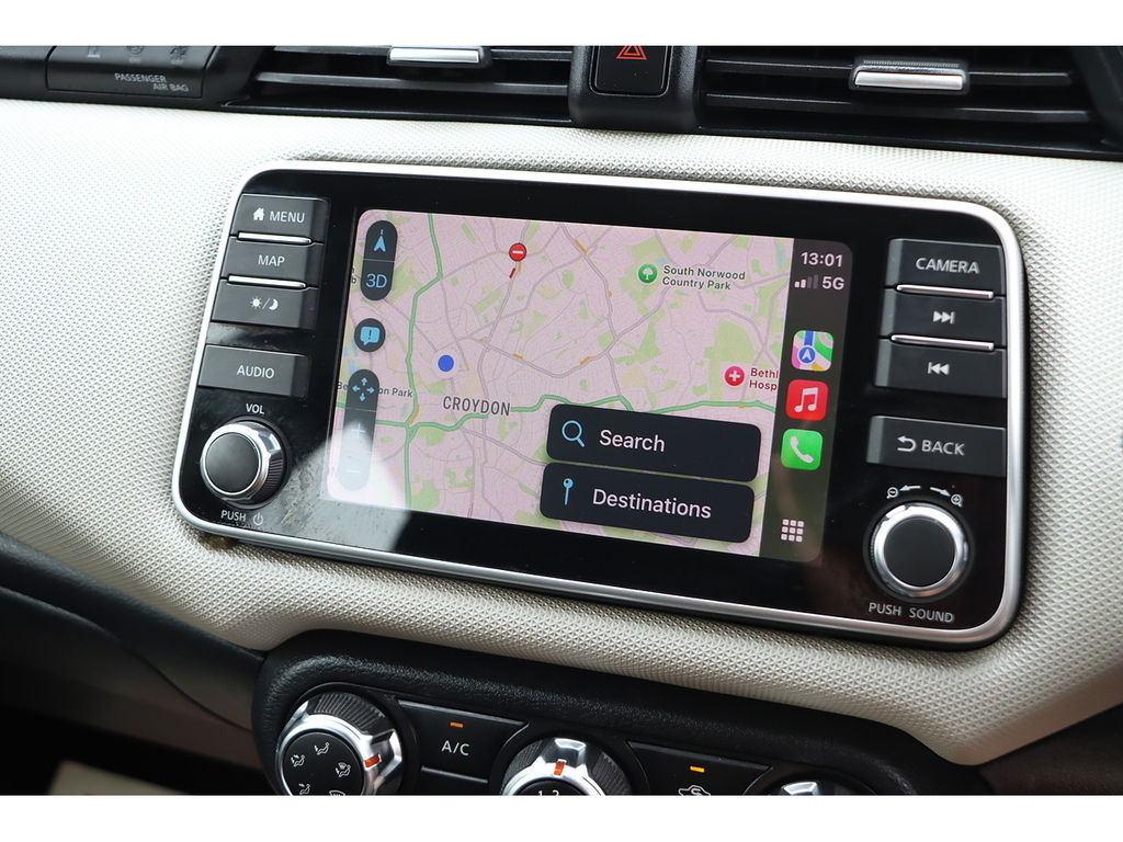 Nissan Micra Ig-t Acenta Black #5