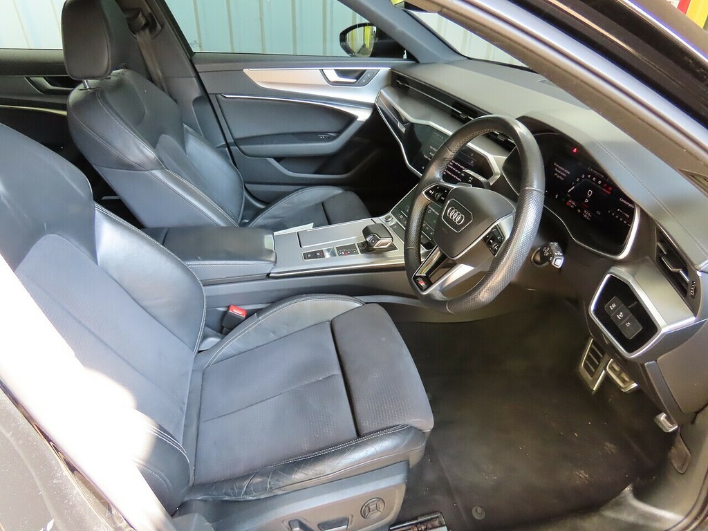 Audi A6 Avant Estate Blue #8