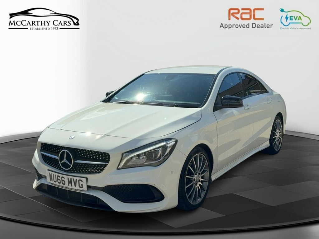 Mercedes-Benz CLA Class Cla180 Amg Line White