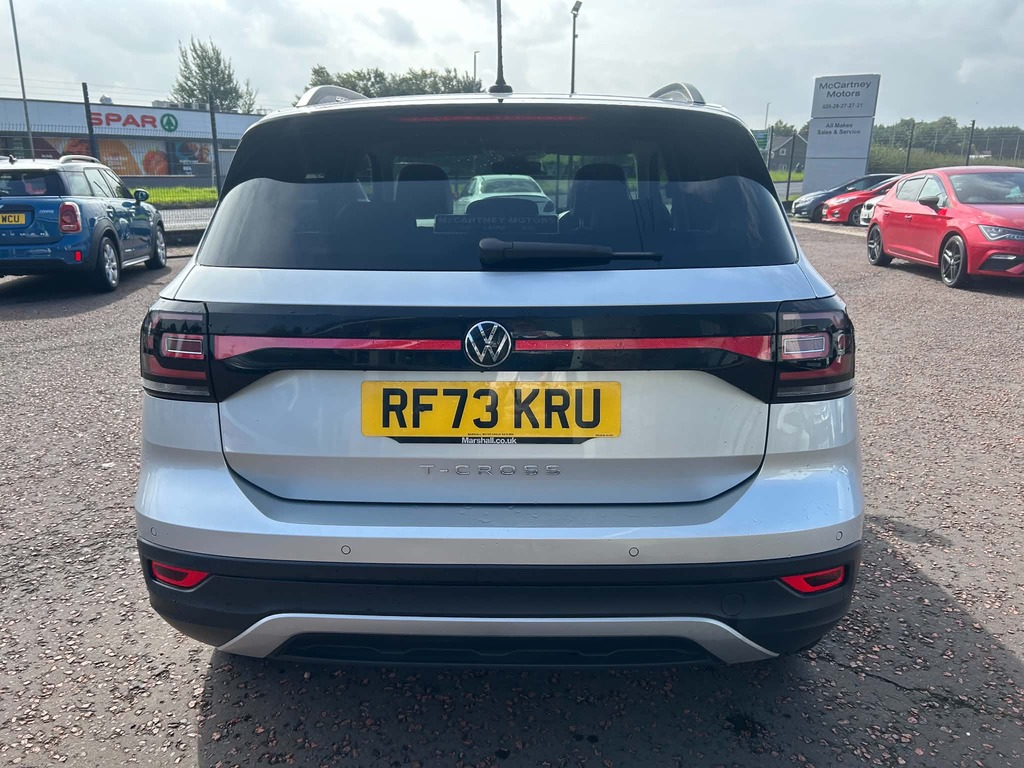 Volkswagen T-Cross 1.0 Tsi Black Edition Silver #5