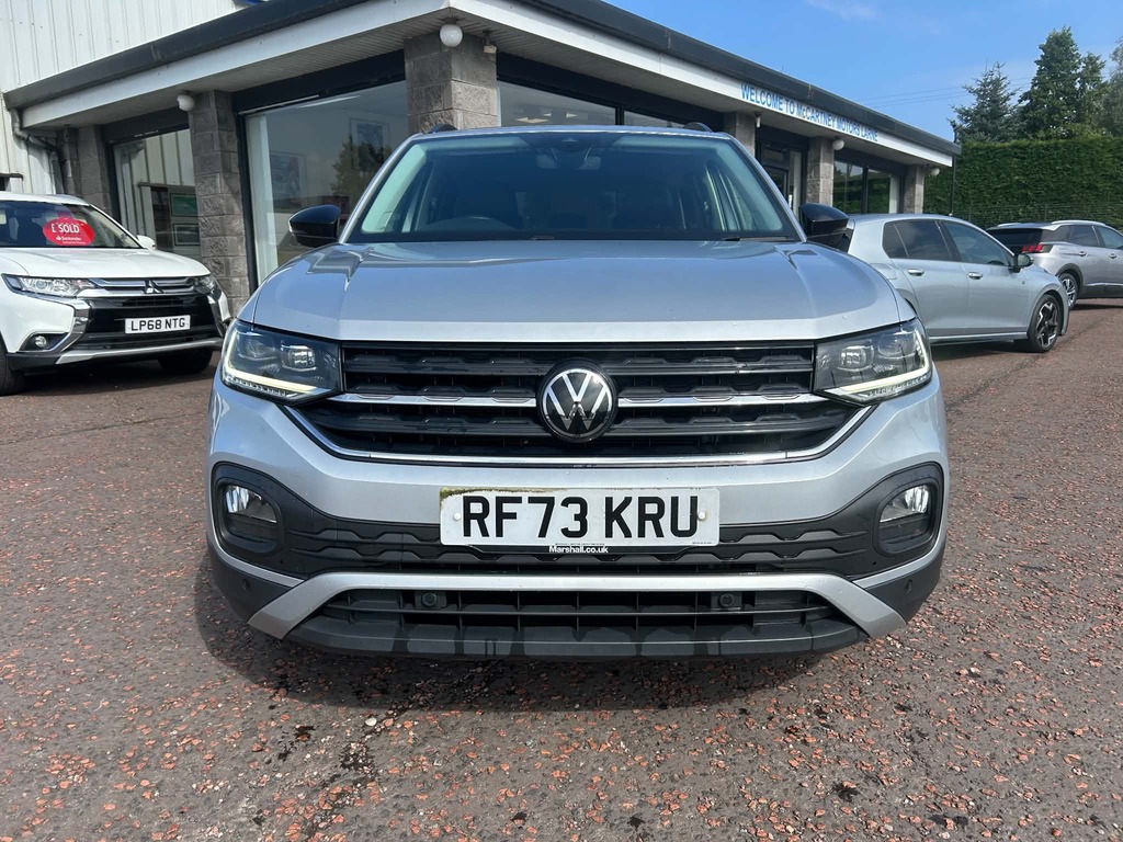 Volkswagen T-Cross 1.0 Tsi Black Edition Silver #2