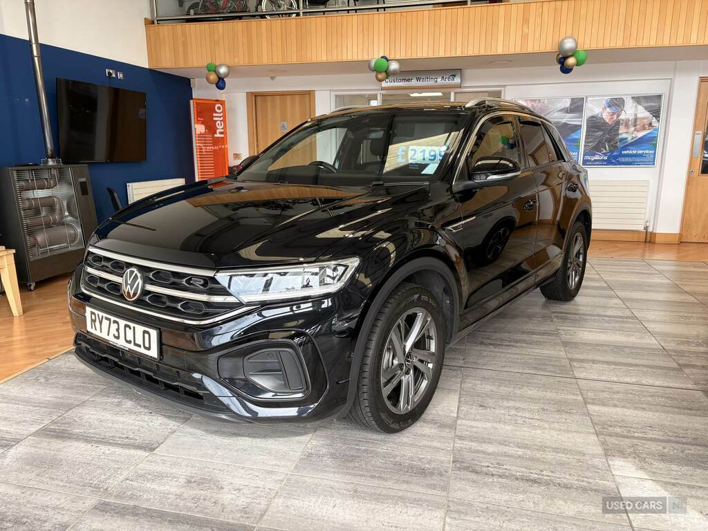 Volkswagen T-Roc 1.5 Tsi R-line Dsg Black