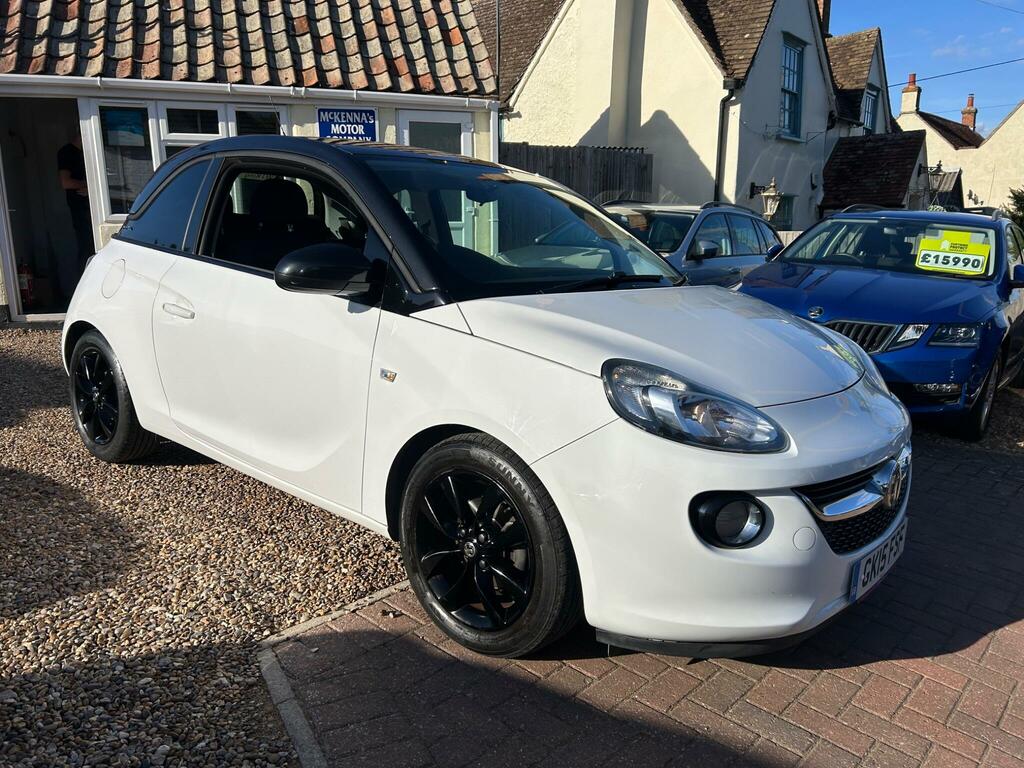 Vauxhall Adam 1.2 16V Jam Euro 5 White