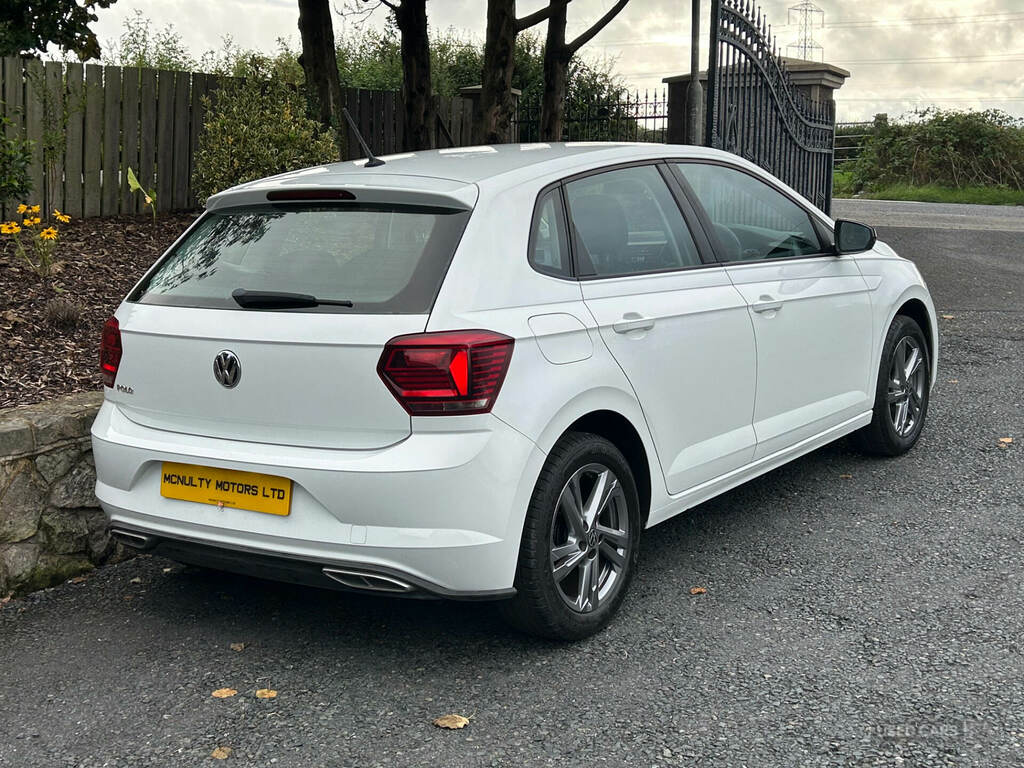 Volkswagen Polo 1.0 S White #3