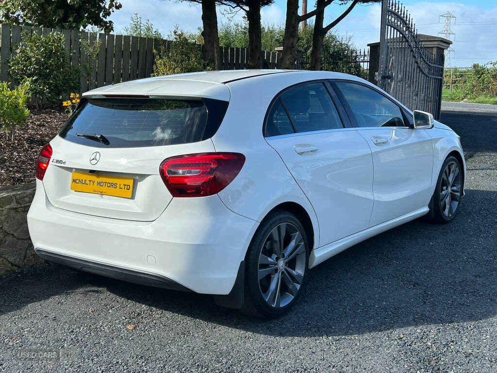 Mercedes-Benz A Class A180d Se White #3
