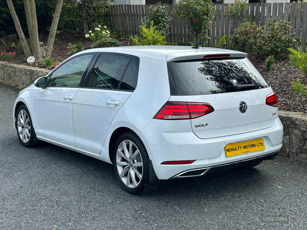 Volkswagen Golf 1.6 Tdi Gt White #6