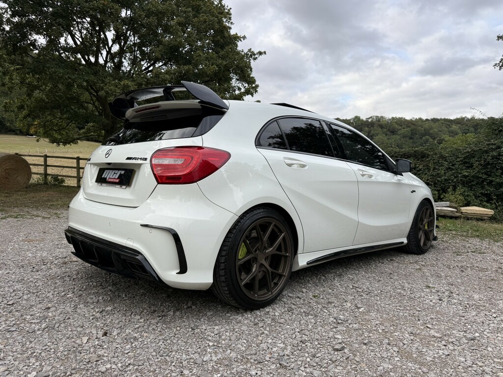 Mercedes-Benz A Class 2.0 A45 Amg, Aero Kit, Panoramic Sunroof, Sat Nav White #6