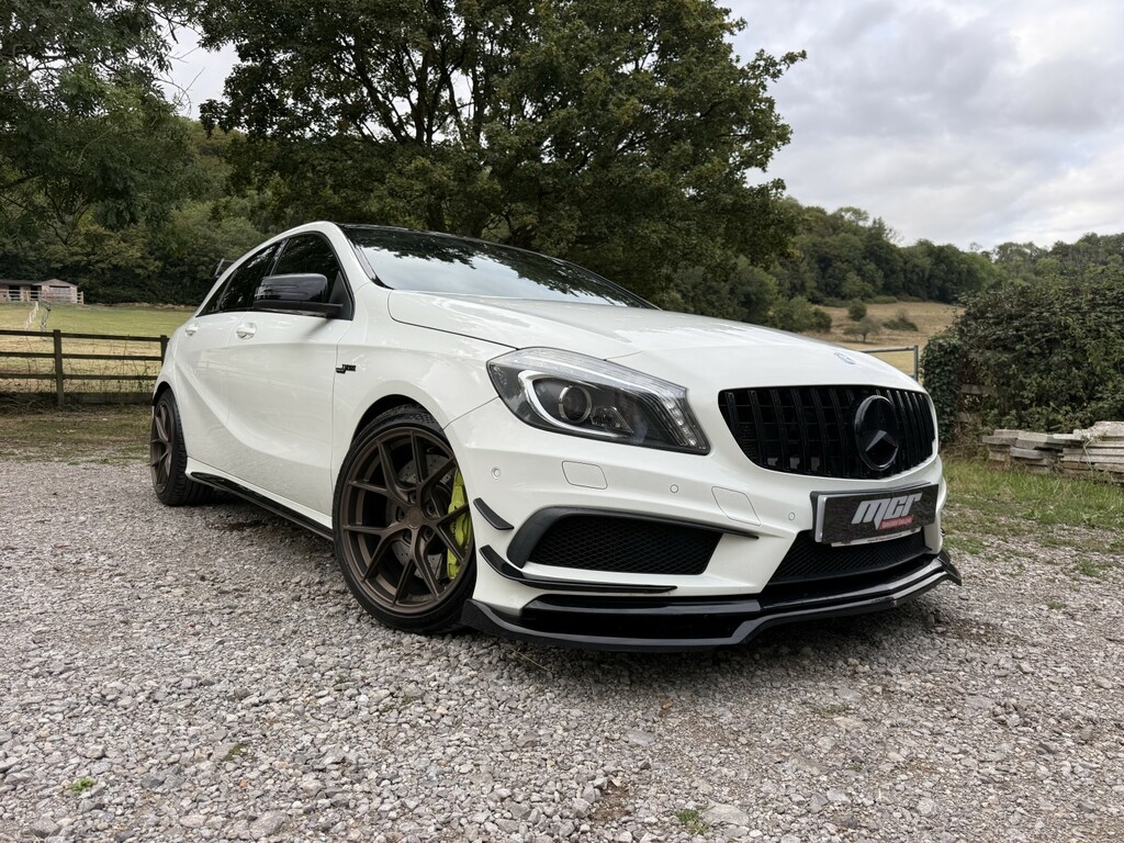 Mercedes-Benz A Class 2.0 A45 Amg, Aero Kit, Panoramic Sunroof, Sat Nav White #3