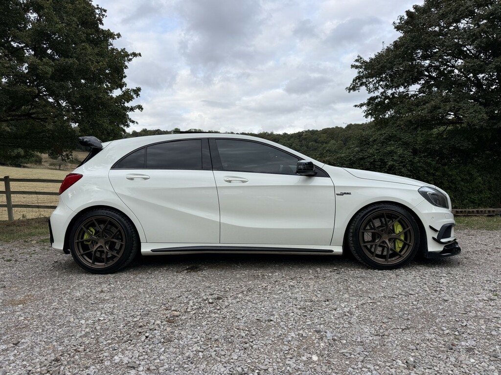 Mercedes-Benz A Class 2.0 A45 Amg, Aero Kit, Panoramic Sunroof, Sat Nav White #4