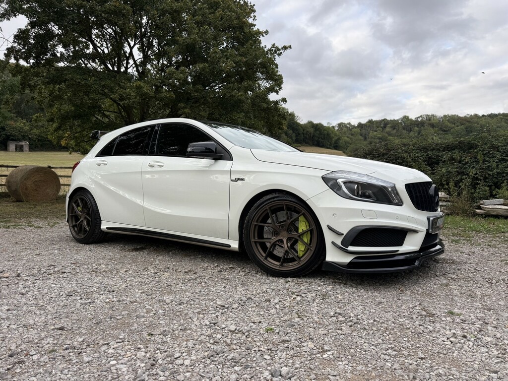 Mercedes-Benz A Class 2.0 A45 Amg, Aero Kit, Panoramic Sunroof, Sat Nav White