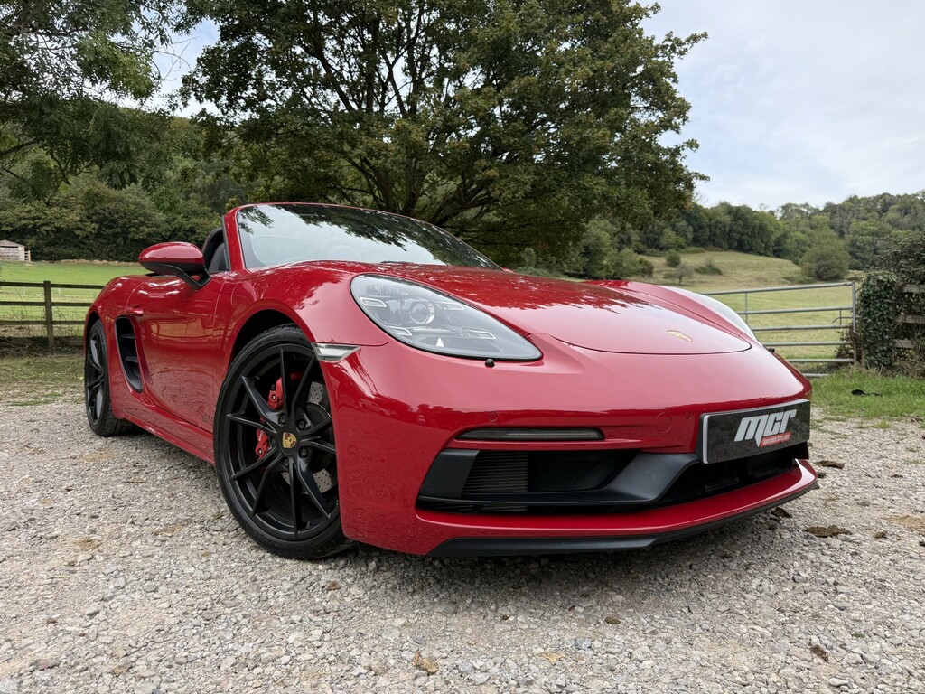 Porsche 718 Boxster 2.5 T Gts Red #3