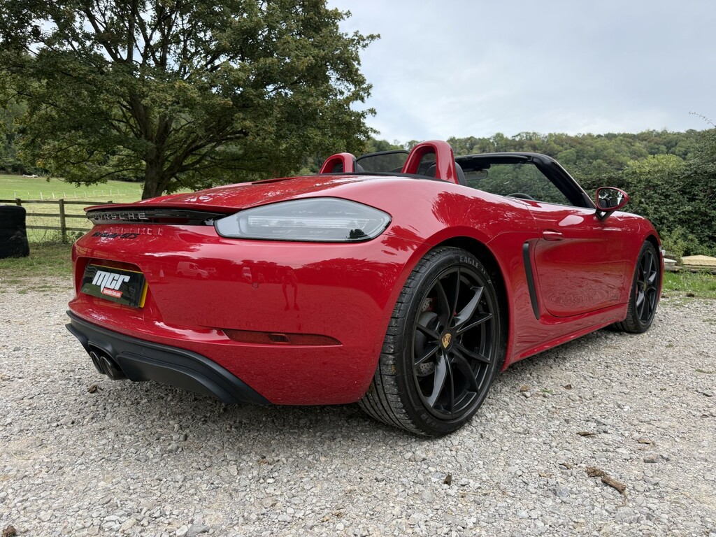 Porsche 718 Boxster 2.5 T Gts Red #6