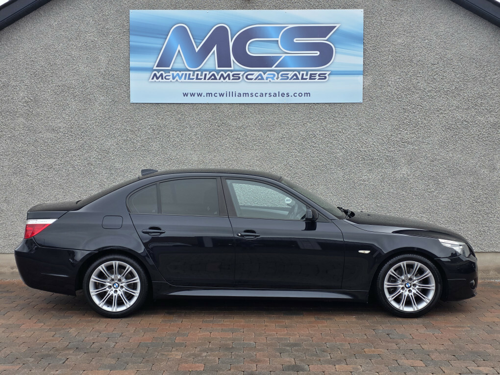 BMW 5 Series Black #2