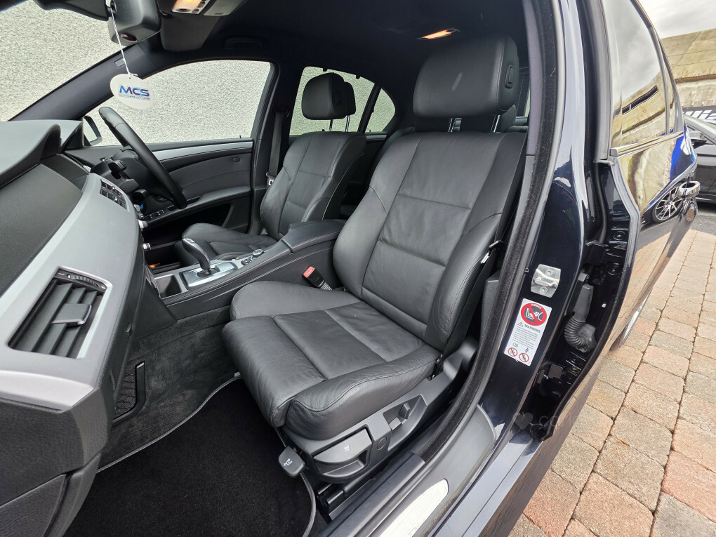 BMW 5 Series Black #11