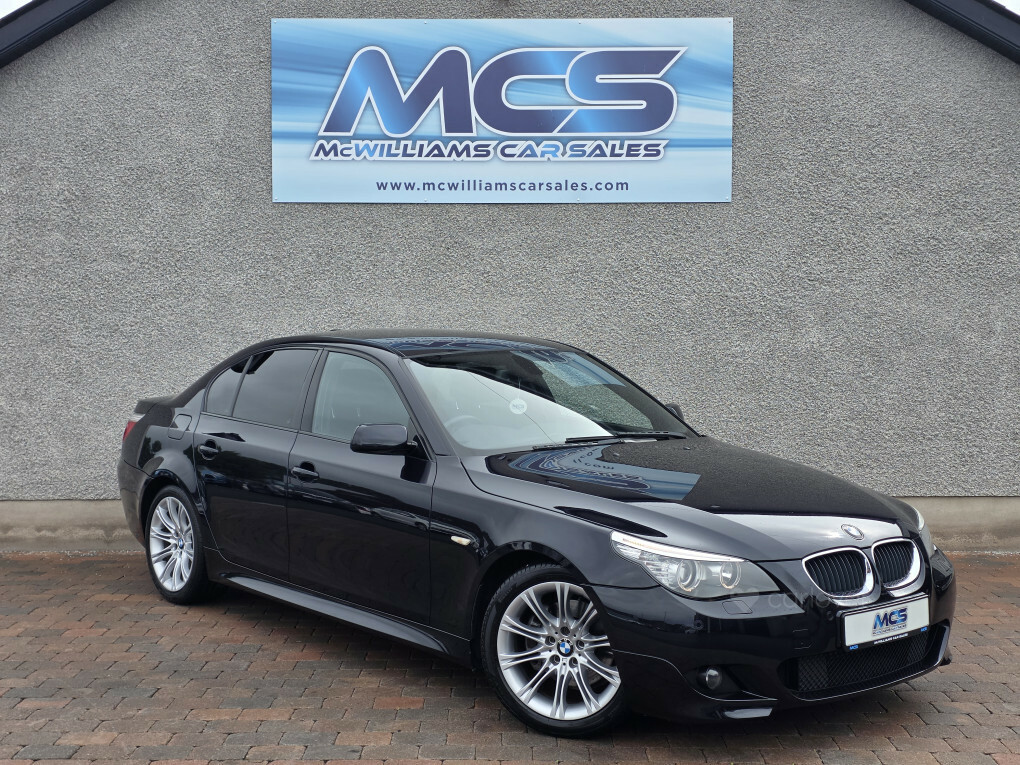 BMW 5 Series Black #1
