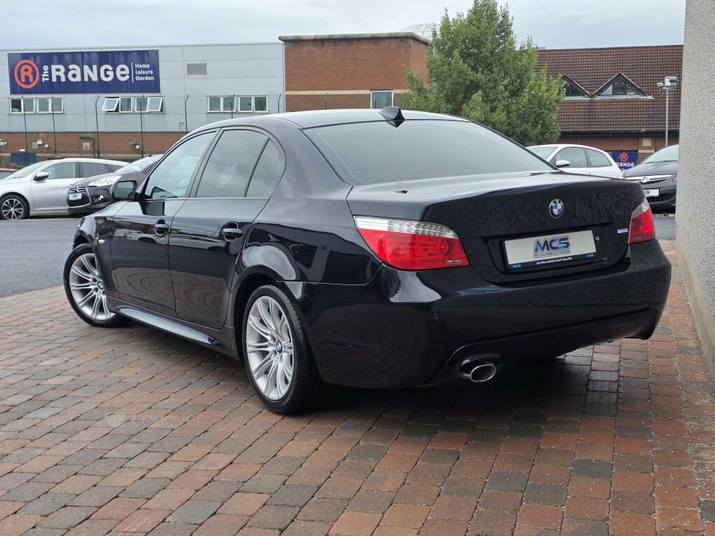 BMW 5 Series Black #5