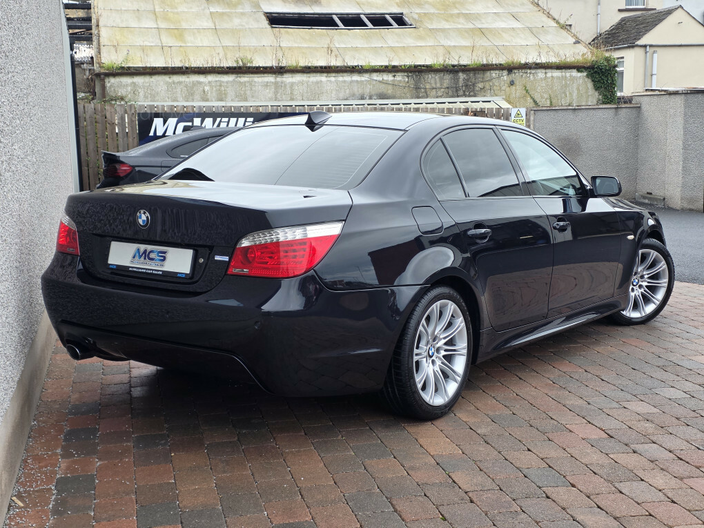 BMW 5 Series Black #3