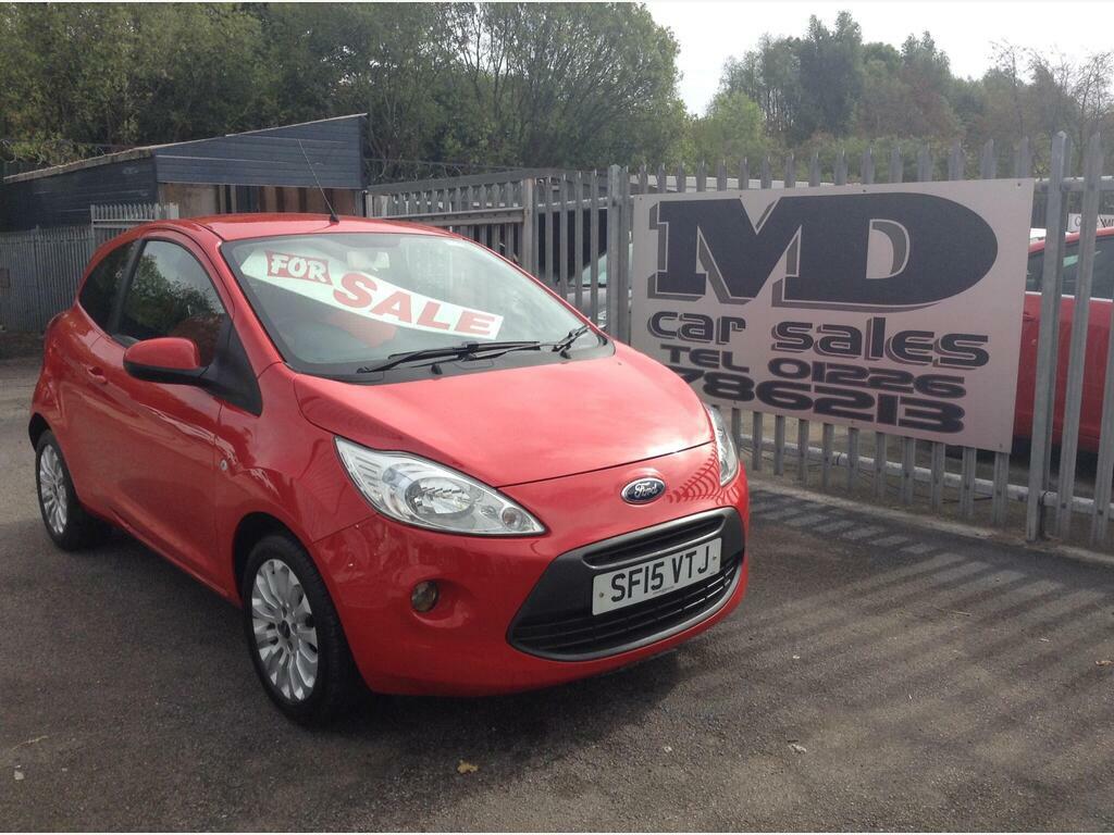 Ford KA 1.2 Zetec Euro 5 S S Red