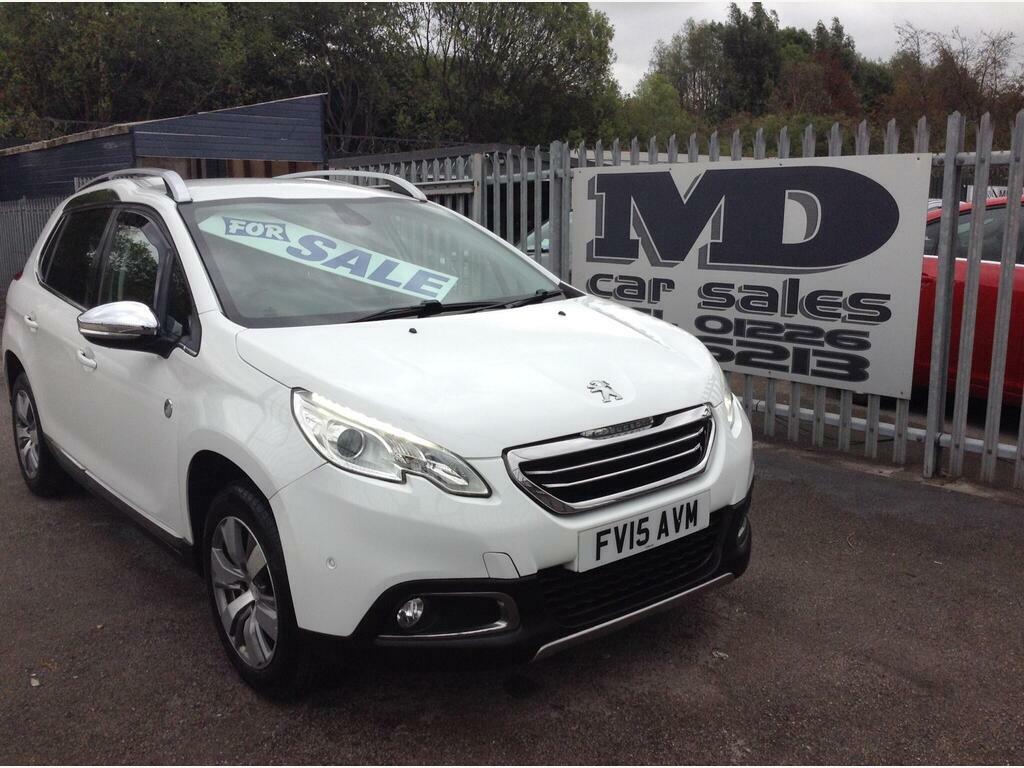 Peugeot 2008 1.2 Vti Puretech Crossway Euro 5 White