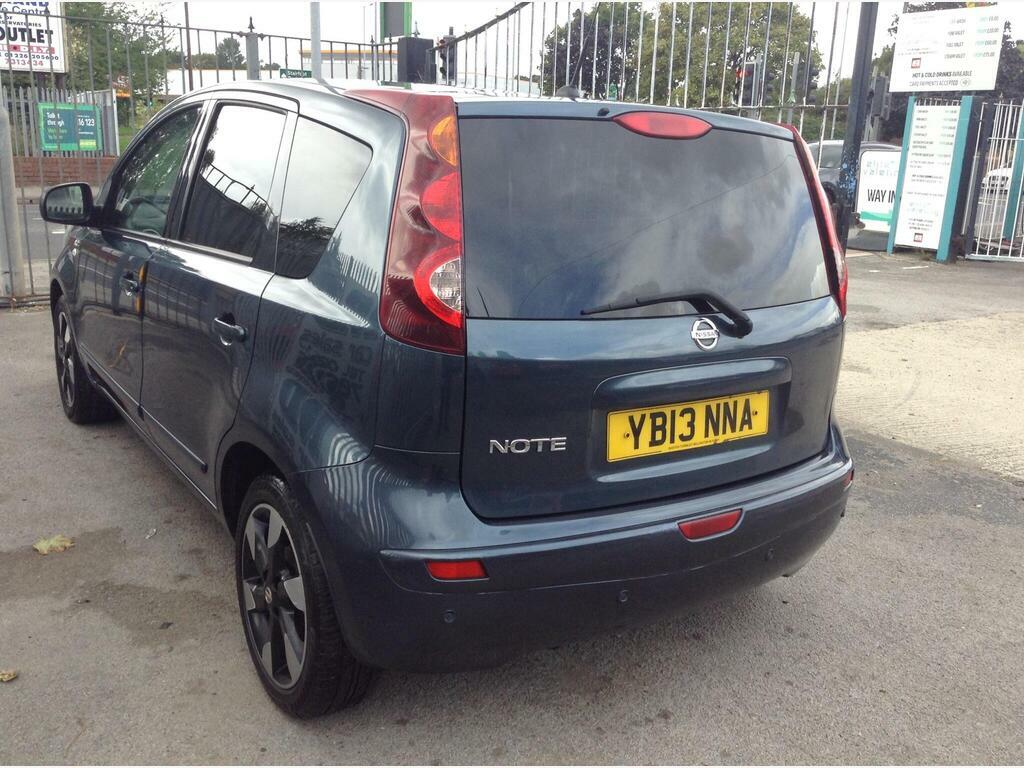 Nissan Note 1.6 16V N-tec Euro 5 Blue #4