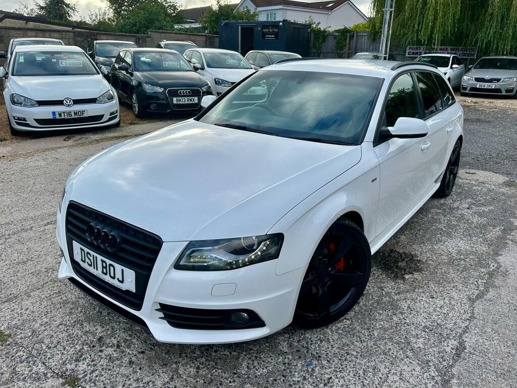 Audi A4 Avant 2.0 Tdi Black Edition Euro 5 Ss 2011 White #6