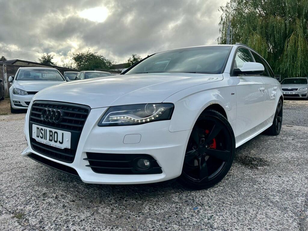 Audi A4 Avant 2.0 Tdi Black Edition Euro 5 Ss 2011 White #5