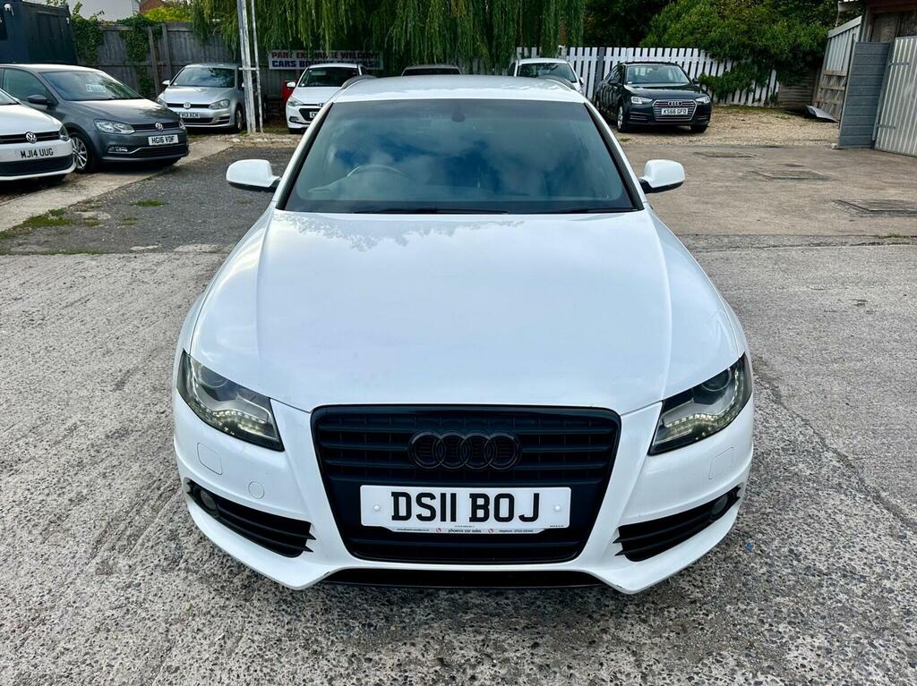 Audi A4 Avant 2.0 Tdi Black Edition Euro 5 Ss 2011 White #4