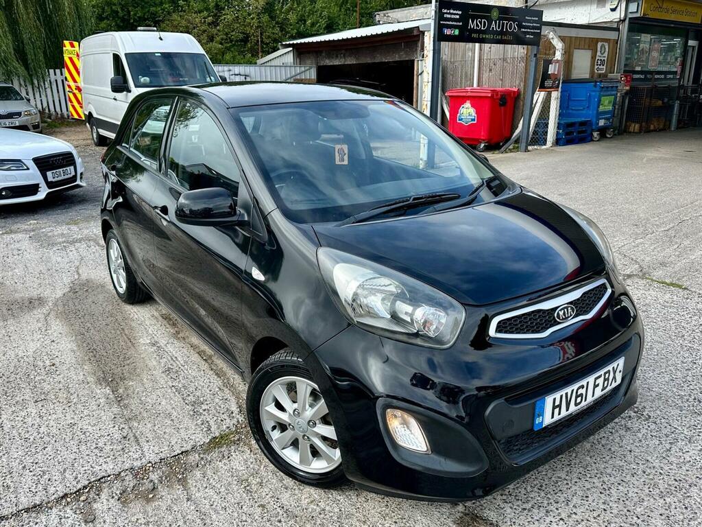 Kia Picanto 1.0 1 Euro 5 2011 Black #2