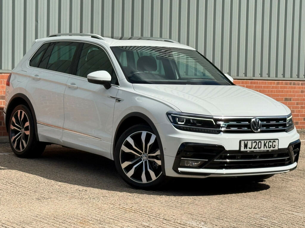 Volkswagen Tiguan 2.0 Tdi R-line Tech Dsg 4Motion Euro 6 Ss White