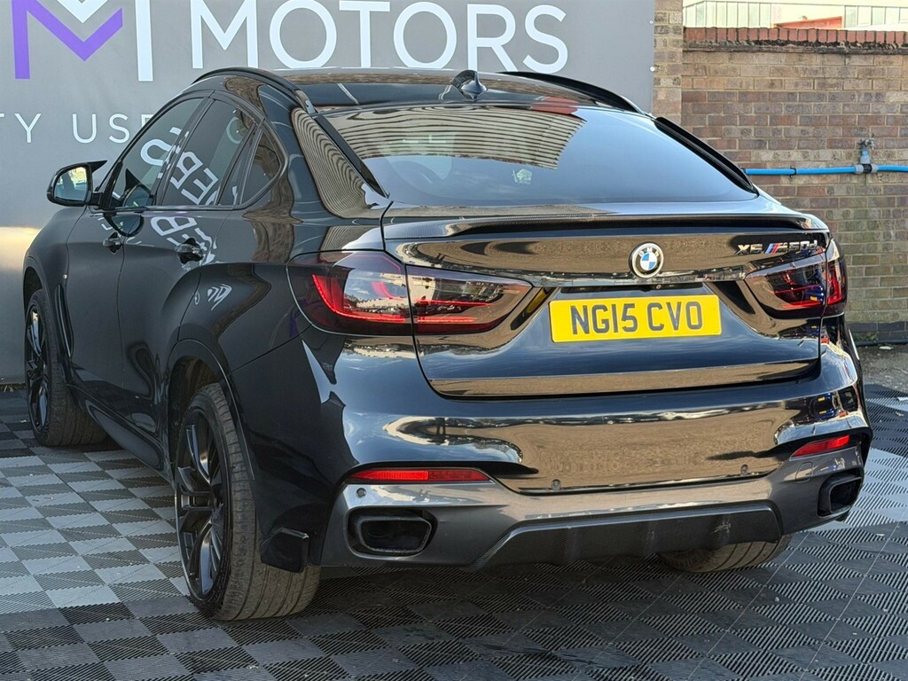 BMW X6 Suv White #16
